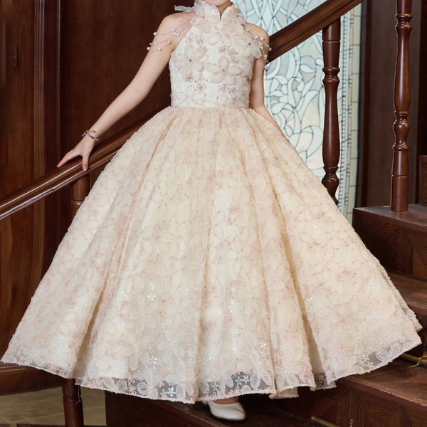 Children's Elegant Ball Gowns Girls Party Princess Dress