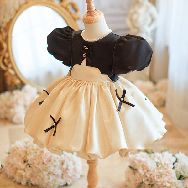 Elegant Baby Christening Gown Toddler First Communion Ball Gown