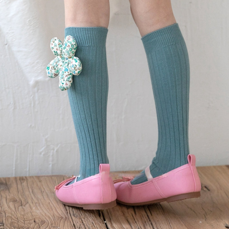Baby Girl Flower Star Princess Straight Socks