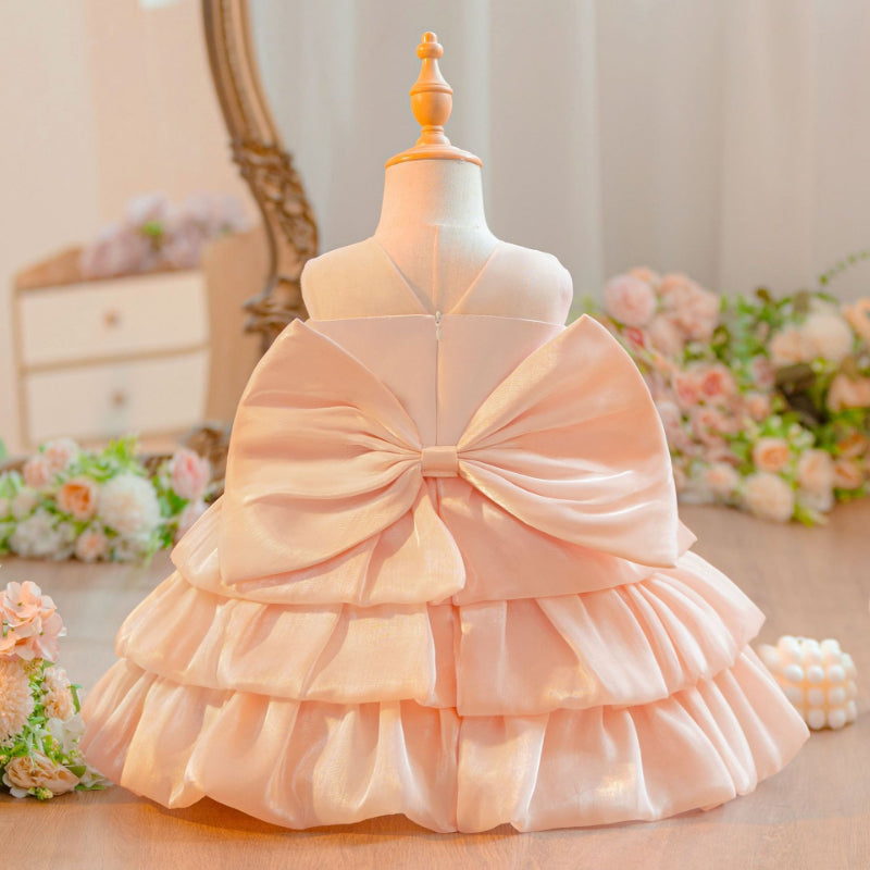 Girls Birthday Princess Dress Girls Sleeveless Puffy Dress Girls Party Dress