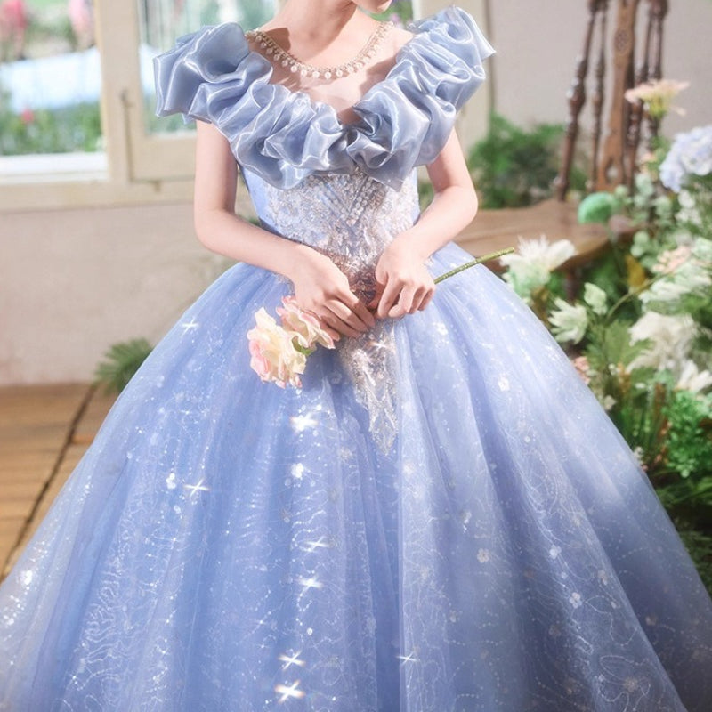 Girls Pageant Dresses Girls Birthday Princess Dresses Children's Party Dresses