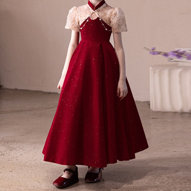 Girls' Christmas Dresses Girls' Birthday Princess Dresses Children's Ball Dresses