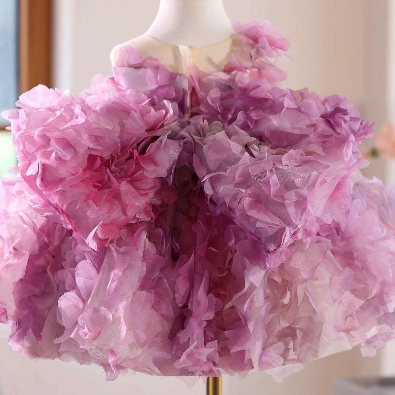 Cute Children's Birthday Princess Dress Girl Prom Dress Flower Girl Wedding Dress