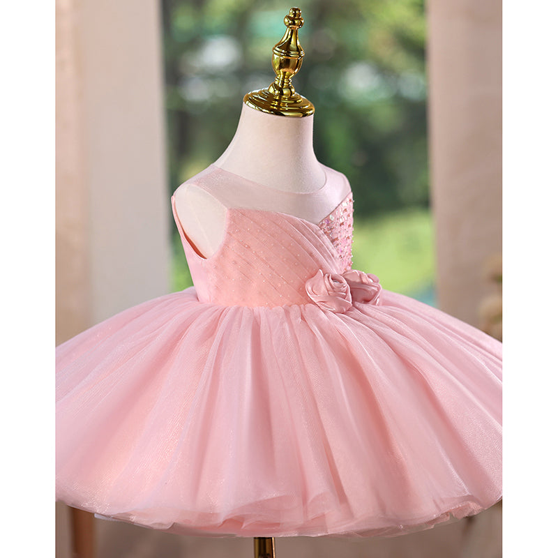 Girls Birthday Dress Flower Girl Wedding Dress Children's Party Princess Dress
