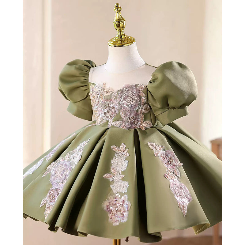 Children's Party Dresses Girls Birthday Princess Dresses Girls Communion Dresses
