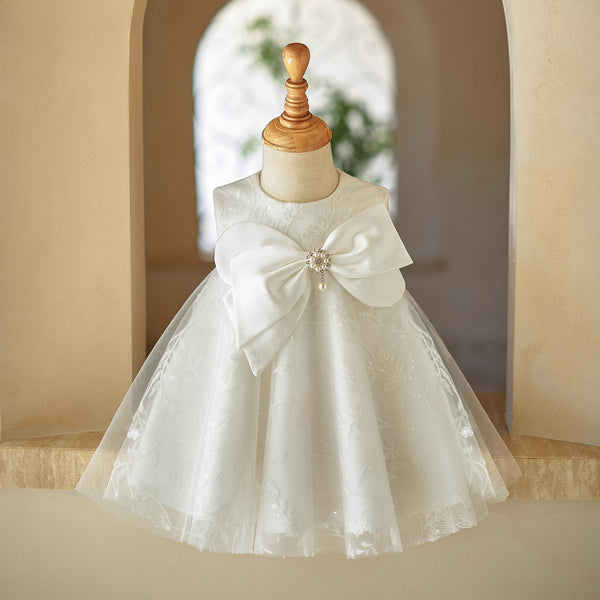 Baby Communion Dress Girl Birthday Princess Dress Flower Girl Wedding Dress