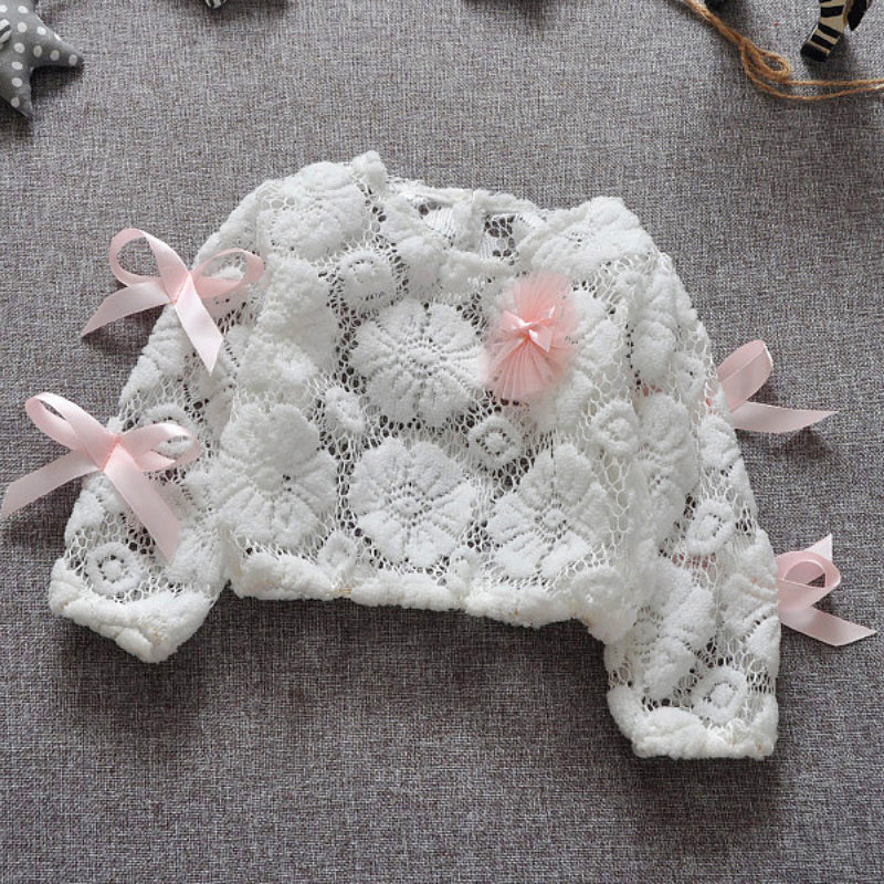 Girls Patchwork Dress Baby Flower Bow Princess Dress