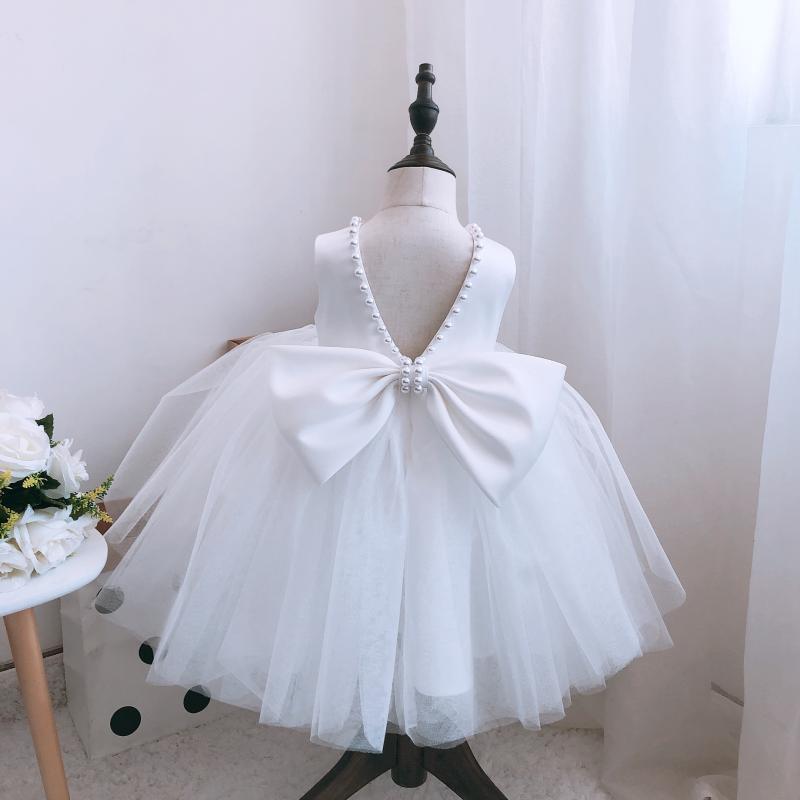 Cute Girl Formal Dresses Toddler Birthday Party Dress Pageant Princess Dress