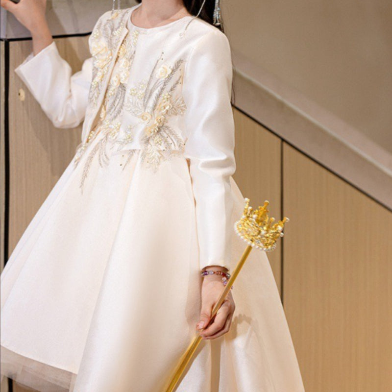 Children's Communion Dresses Flower Girl Wedding Dresses Girl Birthday Princess Dresses