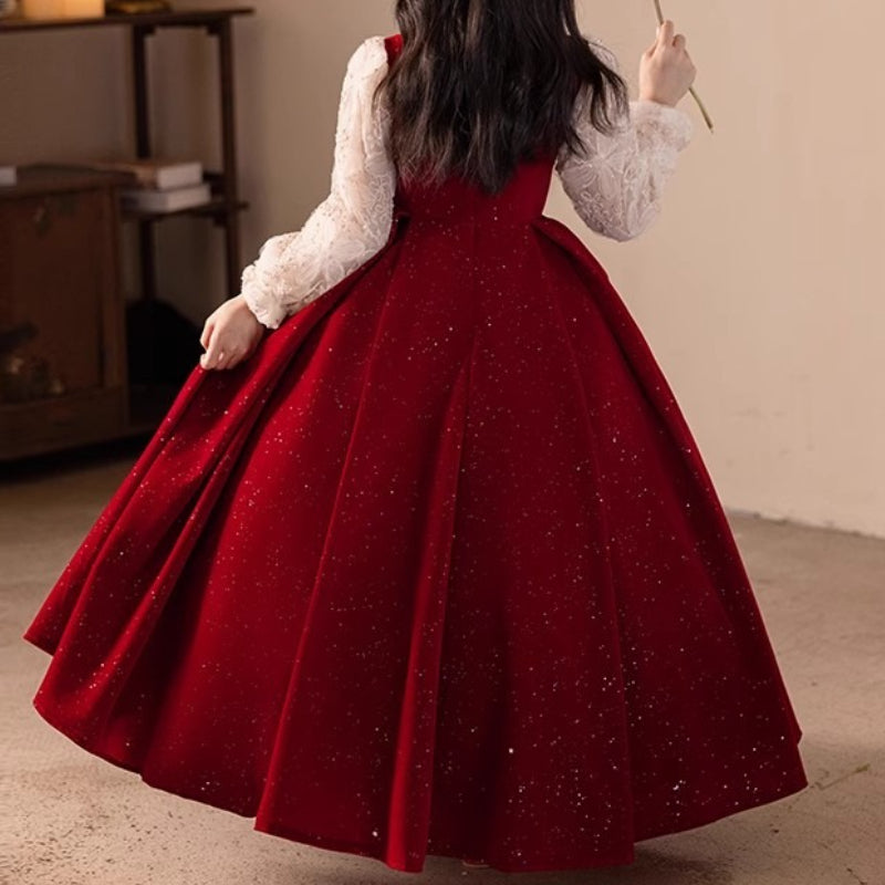 Girls' Christmas Dresses Girls' Birthday Princess Dresses Children's Ball Dresses