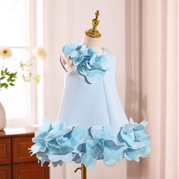 Children's Party Dress Flower Girl Princess Dress Girl Birthday Dress