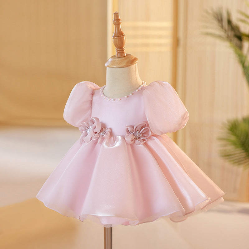 Cute Toddler Birthday Party Dress Puffy Girls Princess Dress Cute Toddler Birthday Party Dress Puffy Girls Princess Dress