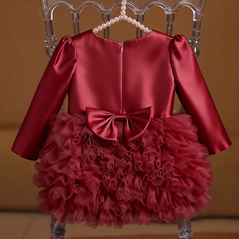 Lovely Baby Girl Dress Girls Christening Dresses Toddler Birthday Princess Dress