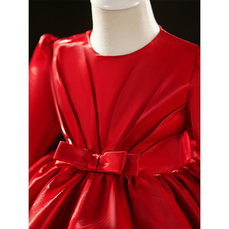 Girl Christmas Dress Cute Baby Girl Red Christmas Dress Toddler Birthday Princess Dress