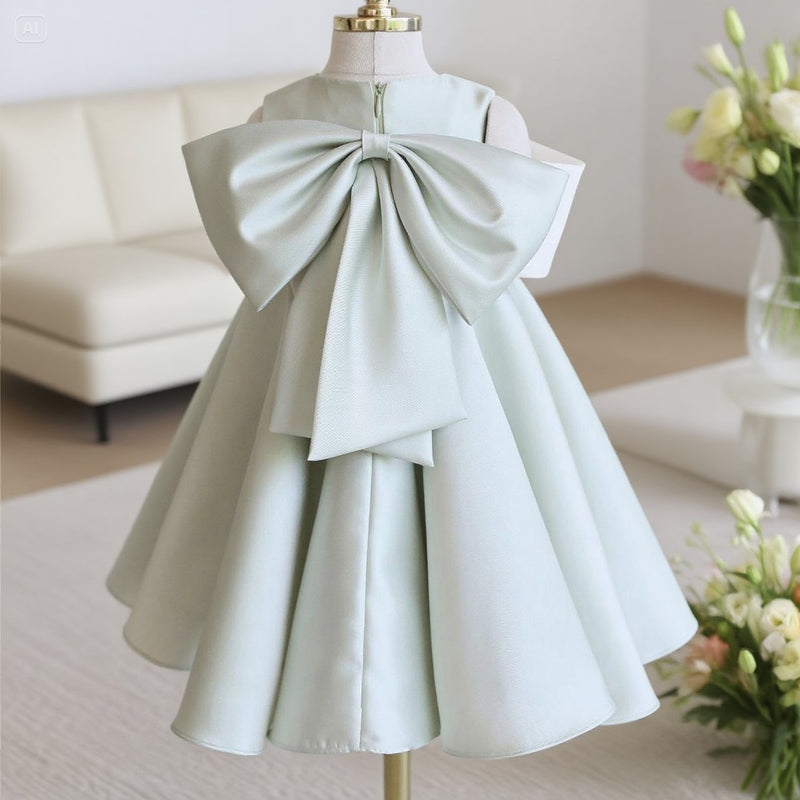 Baby Girl Baptism Dress Toddler First Birthday Princess Dress Elegant Girls Dress