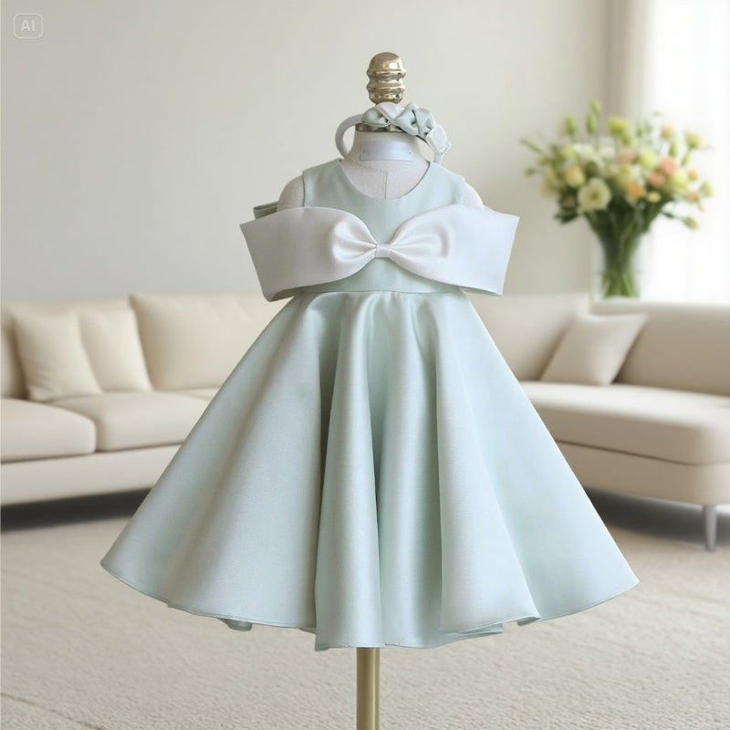 Baby Girl Baptism Dress Toddler First Birthday Princess Dress Elegant Girls Dress