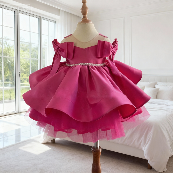 Girls Party Princess Dress Flower Girl Wedding Dress Girls Birthday Dress