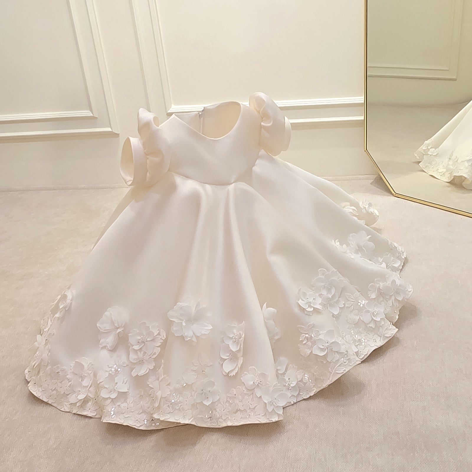 Elegant Girls Dress Baby Girl Baptism Dress Toddler First Birthday Princess Dress Elegant Girls Dress Baby Girl Baptism Dress Toddler First Birthday Princess Dress