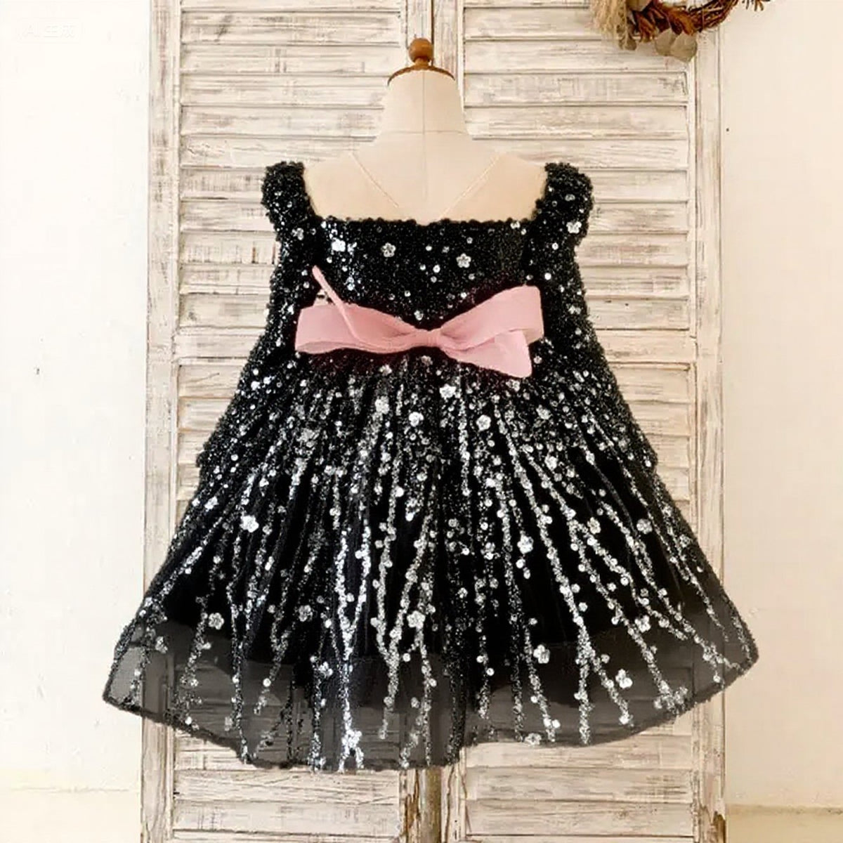 Cute Baby Girl Sequin Christmas Dress Toddler Birthday Pageant Prince –  marryshe