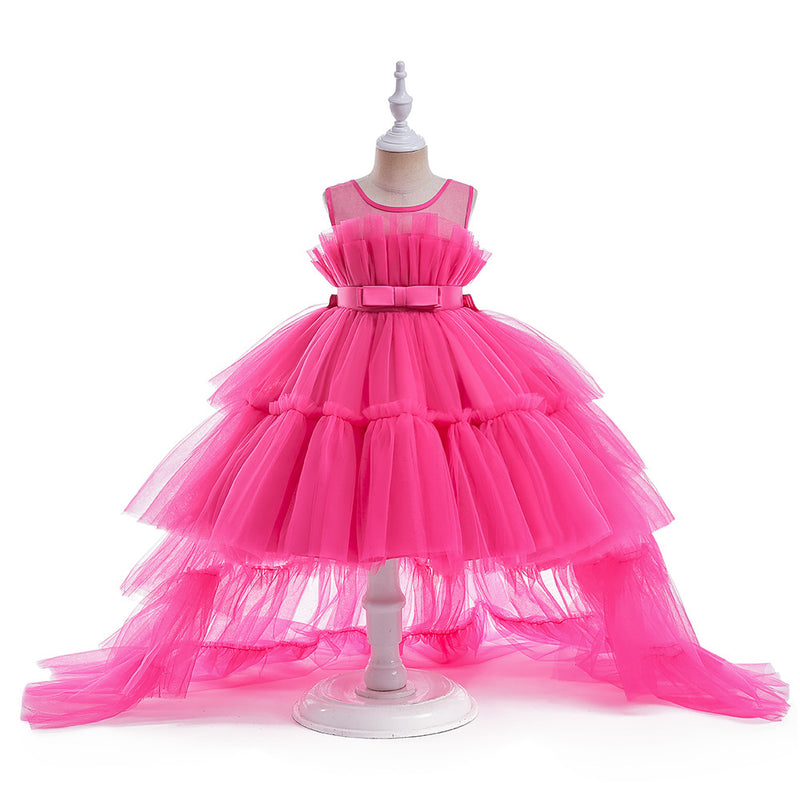 Cute Baby Girl Puffy Beauty Pageant Dress Toddler Birthday Princess Dress