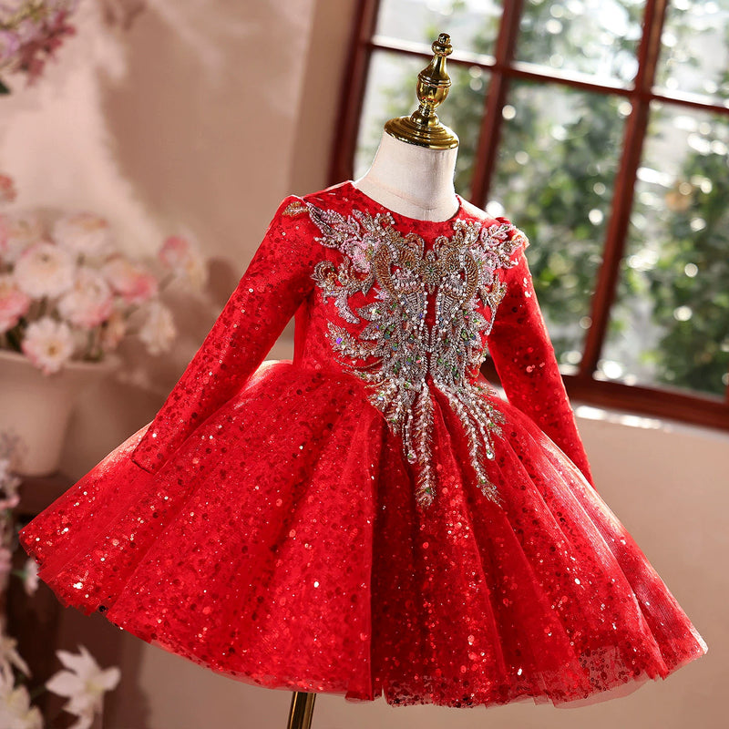 princess dresses for girls Children's New Year Dresses Baby Birthday Princess Dresses Girls' Christmas Dresses