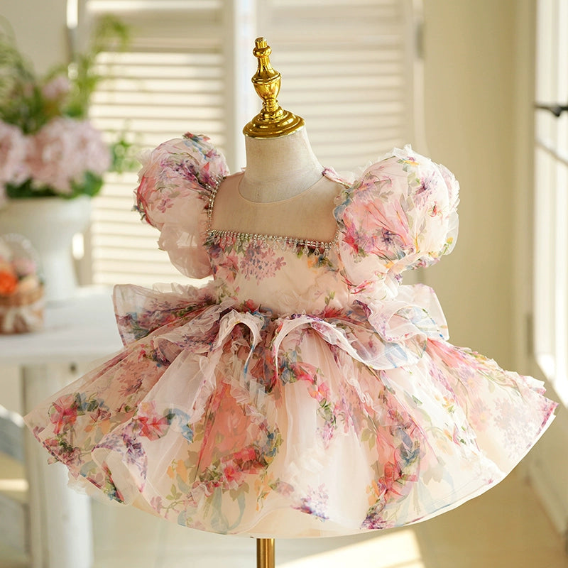 Girls Birthday Party Princess Dress Flower Girl Wedding Dress