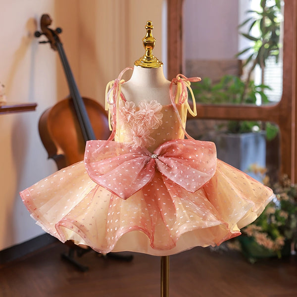 Elegant Baby Girl Christening Dresses Toddler Prom Dress