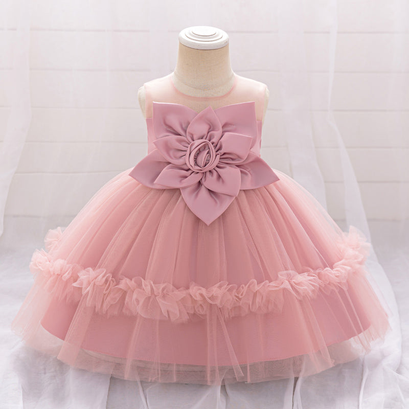 Cute Baby Communion Dress Flower Girl Princess Dress