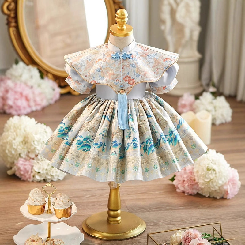 Girls Cute Birthday Dress Baby Girl Princess Dress