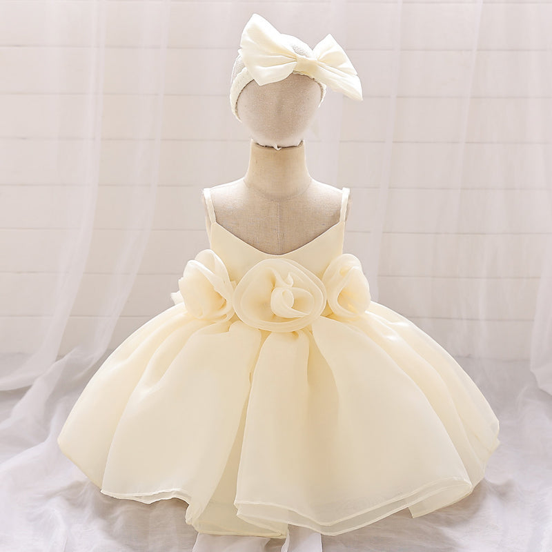 Baby Girl Birthday Dress Girl Communion Princess Dress