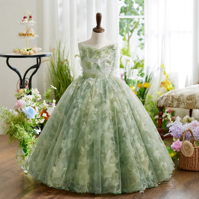 Girls' Ball Dresses Children's Birthday Princess Dresses Flower Girl Dresses