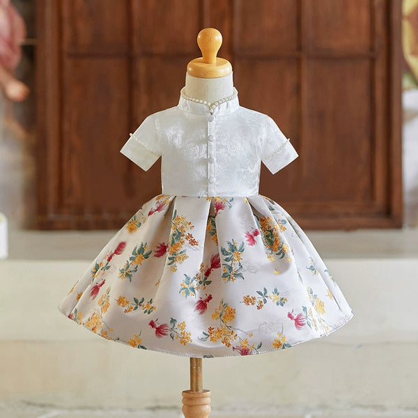 Girls Toddler Prom Dress Baby Birthday Princess Dress Girls Formal Dress
