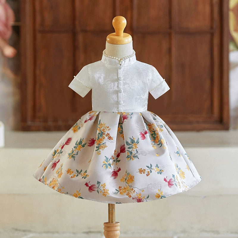 Girls Toddler Prom Dress Baby Birthday Princess Dress Girls Formal Dress