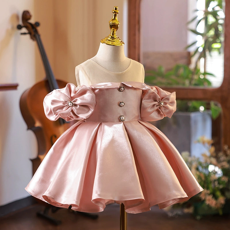 Girls Cute Birthday Princess Dress Flower Girl Wedding Dress