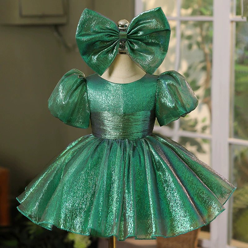 Cute Baby Girls Sequin First Communion Dresses Toddler Birthday Dresses, Green / 3-4 Years (110cm) Cute Baby Girls Sequin First Communion Dresses Toddler Birthday Dresses, Green / 3-4 Years (110cm)