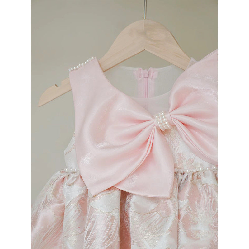 Cute Baby Girl Embroidery Dress Toddler Birthday Princess Dress