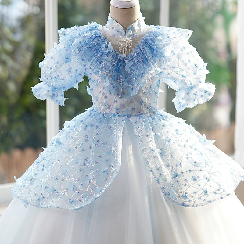 Elegant Baby Girl Butterfly Flower Girl Dress Toddler Birthday Prince marryshe Elegant Baby Girl Butterfly Flower Girl Dress Toddler Birthday Prince marryshe