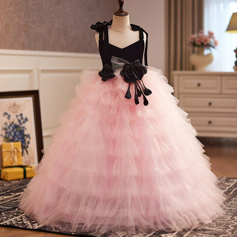 Girls Formal Dress Flower Girl Christening Dress Fluffy Dress Girls Formal Dress Flower Girl Christening Dress Fluffy Dress
