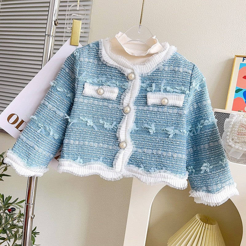 Cute Girls Two-piece Cardigan Jacket