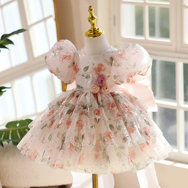 Children's Birthday Dress Girls Pageant Princess Dress