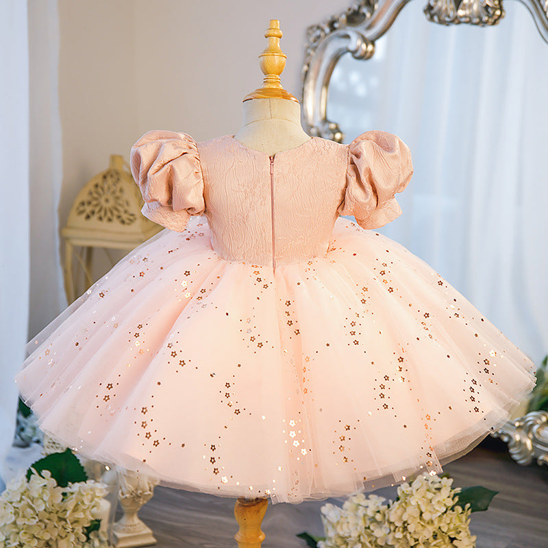 High-end Wedding Baby Girl Dress Birthday Party Dress High-end Wedding Baby Girl Dress Birthday Party Dress