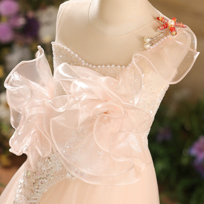 Girls Elegant Ball Gowns Girls Party Princess Dress