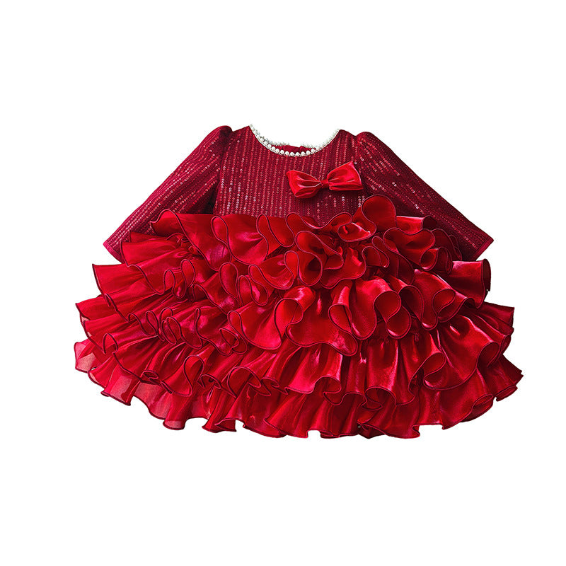 Baby Birthday Dress Children's Christmas Princess Dress