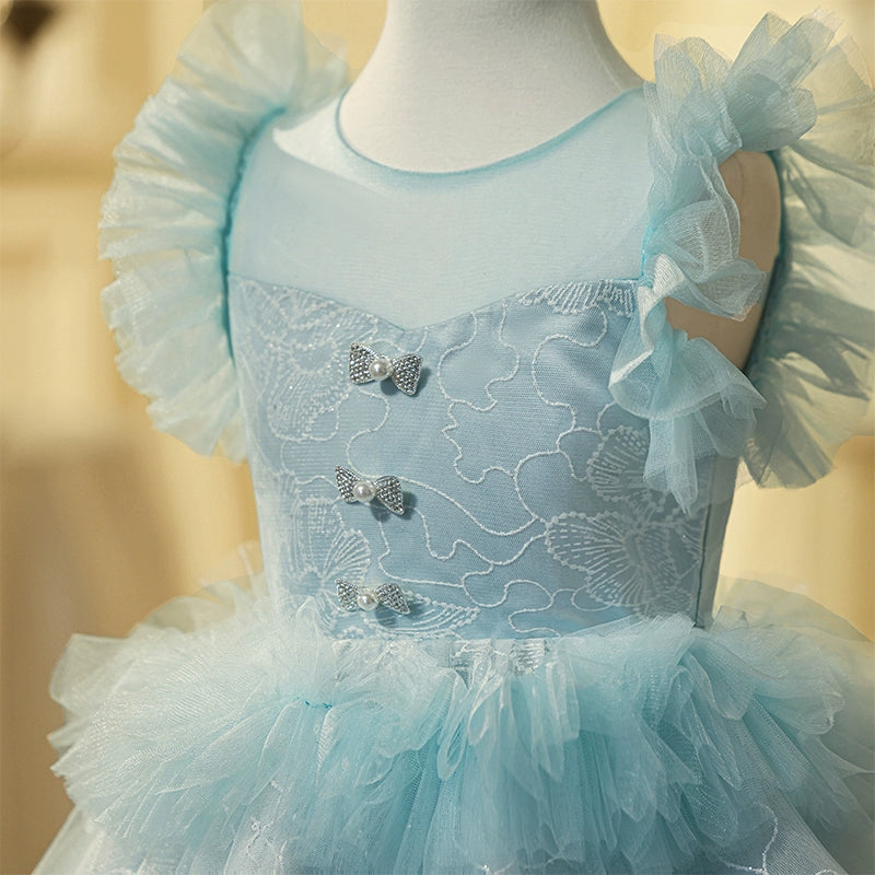 Cute Children's Birthday Party Dress Girls Prom Princess Dress
