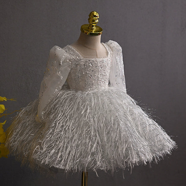 Children's Birthday Dress Flower Girl Wedding Dress Girl Party Princess Dress
