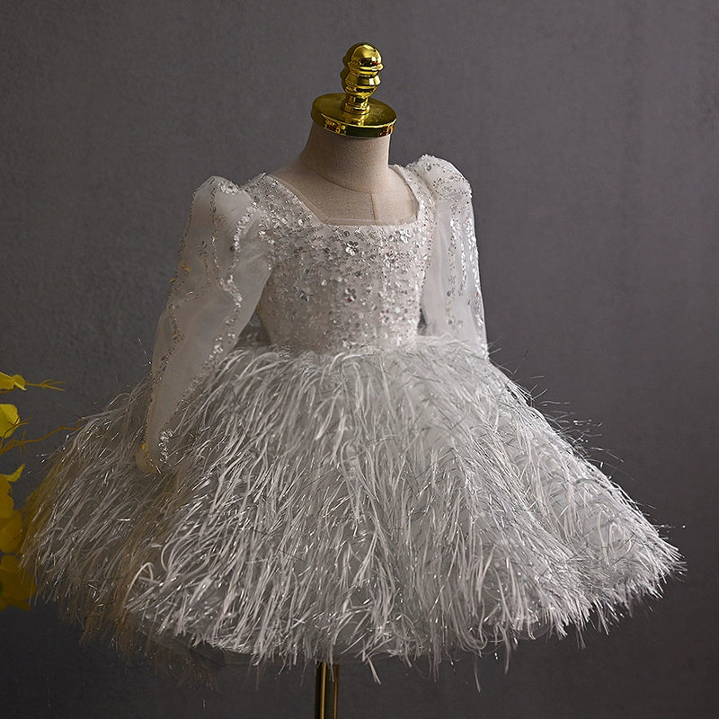 Children's Birthday Dress Flower Girl Wedding Dress Girl Party Princess Dress