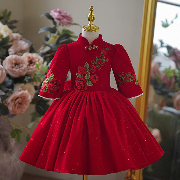 Girls Christmas Dresses Children's Birthday Princess Dresses Girls Party Dresses