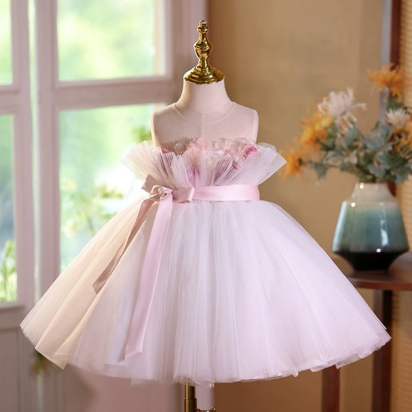 Girls Formal Communion Dress Flower Girl Wedding Princess Dress
