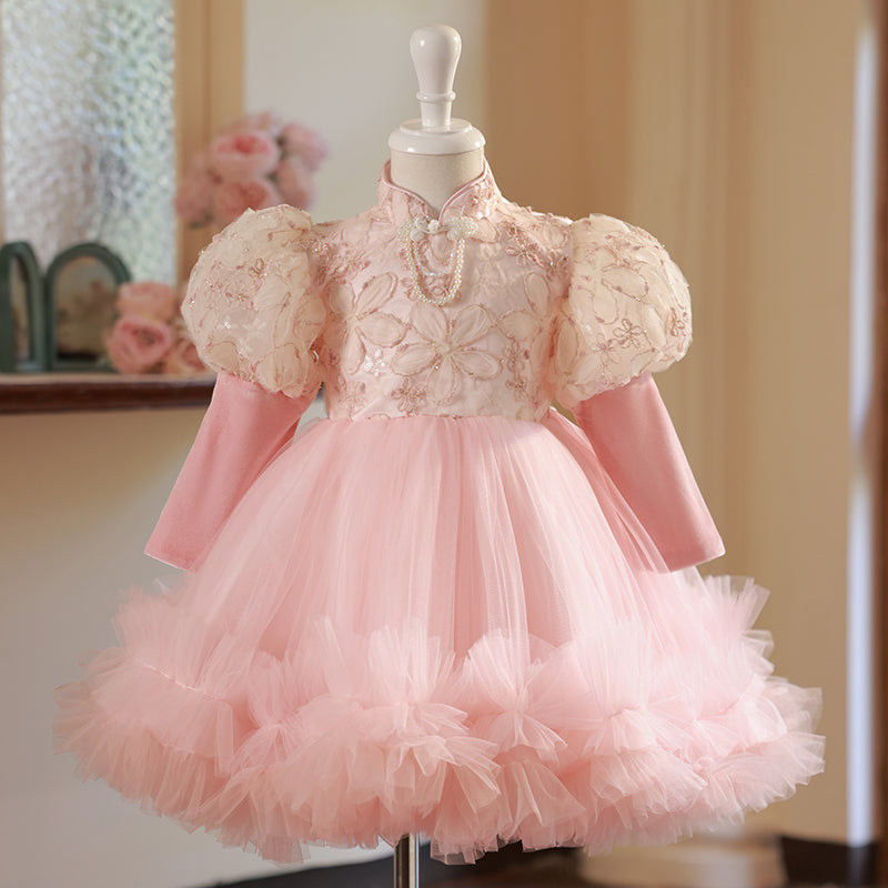 pink christmas dress toddler Baby And Toddler Girls Christmas Everyday Dress