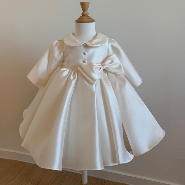 Children's Birthday Long Sleeve Princess Dress Flower Girl Wedding Dress